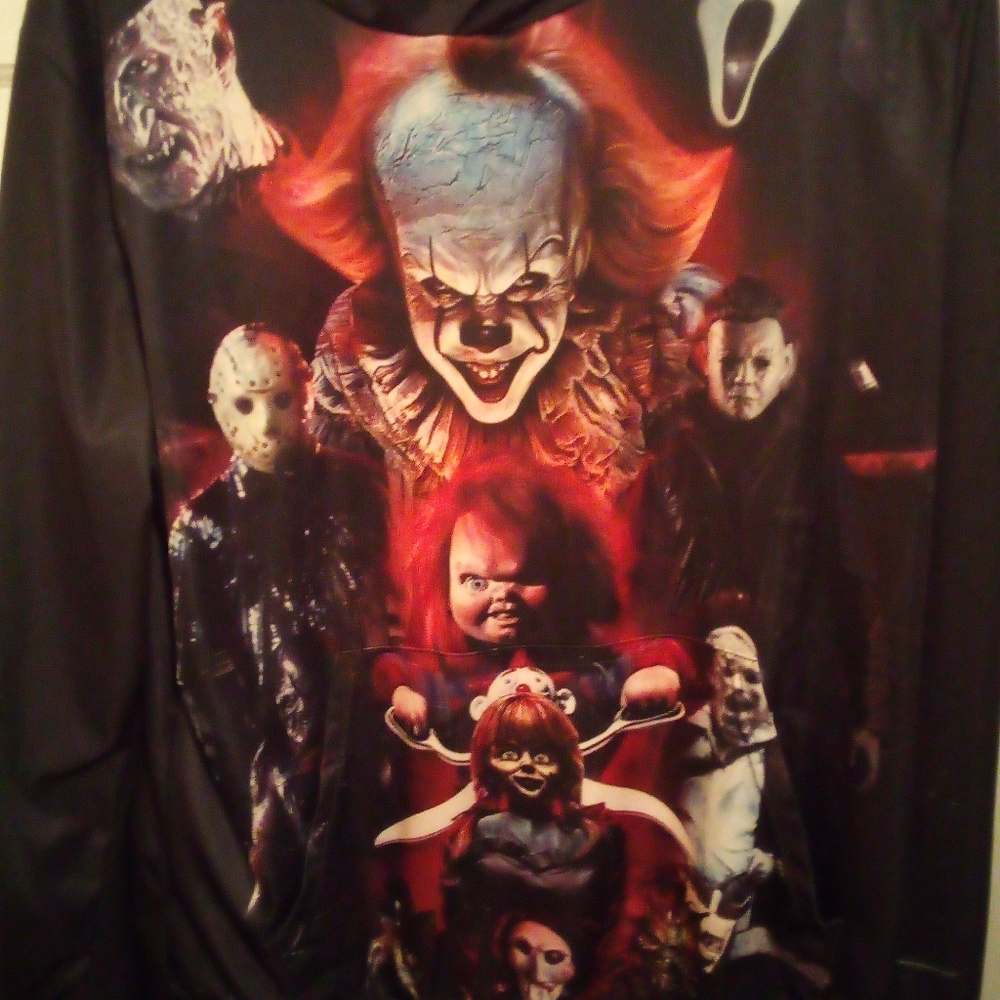 Horror themed hoodie